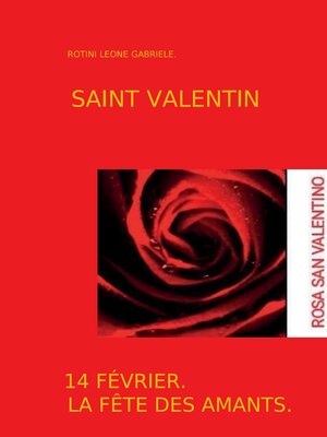 cover image of SAINT VALENTIN.